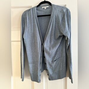 CAbi 190 Cotton Billie Cardigan Sweater Size Medium